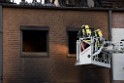 Feuer 2 Vollbrand Reihenhaus Roggendorf Berrischstr P159